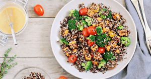 WHOLE GRAIN AND LEGUME SALAD